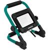 VONROC Luce da lavoro a LED 30W. Pieghevole e Inclinabile. Largo fascio luminoso 120°. Protezione IP65