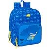 safta BATMAN PRESCUCOLAR - Zaino per asilo, adattabile al carrello, con tasca, facile da pulire, ideale per bambini di diverse età, comodo e versatile, qualità e resistenza, 22 x 10 x 27 cm, blu, M