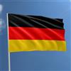 BullTek Bandiera Tedesca 90 x 150 cm - Bandiera Germania Poliestere con Passante Per L'Asta Resistente alle Intemperie Colore vivido e Adatto per Uso Interno ed Esterno Flag (GERMANIA)