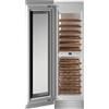 Generico F.LLI BERTAZZONI HERITAGE WC605BLP2T, Cantina Vino da Incasso 60cm, 80 Bottiglie, Doppia Zona Temperatura 4-18°C, Touch & Scroll, Porta da Pannellare, LED, Anti-UV, Inox, cm 252x60