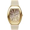 ICE-WATCH - ICE boliday women dome steel Almond skin metal - Orologio oro da Donna con Cinturino in silicone - 025174 (Small)