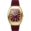 ICE-WATCH - ICE boliday women dome steel Cherry metal - Orologio oro da Donna con Cinturino in silicone - 025178 (Small)