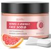 POP MODERN.C Scrub Viso al Retinolo e Vitamina C, Scrub Viso Anti-Età, Riduce le Rughe, Ringiovanisce la Pelle Giovane, Esfoliante Delicato per Macchie Scure, Acne, Pori Affinati, per Tutti i Tipi di Pelle, 150g