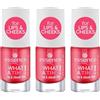 Essence WHAT A TINT! lip & cheek tint, blush, n. 02, rosso, duraturo, risultato immediato, naturale, vegano, senza olio, senza parabeni, nanoparticelle, confezione da 3 (3 x 4,9 ml)