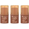Essence Cosmetics Essence Baby Got Bronze Stick Bronzante N. 40, Marrone, Naturale, Brillante, Fresco, Vegano, Senza Conservanti e Parabeni, Senza Particelle di Microplastica, Confezione da 3 (3 x 5,5 g)