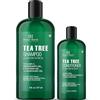 Botanic Hearth - Allevia il cuoio capelluto secco e prurito: il set di shampoo e balsamo per l'albero del tè Botanic Hearth contiene olio naturale di tea tree che fornisce un effetto calm