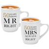 Joymaking 50. Regali di nozze d'oro per coppia genitori nonni, 11oz tazza di caffè in ceramica regali 50 ° anniversario di matrimonio per genitori amici tazza di caffè regalo anniversario Natale San