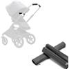 BABYDOME Pack Coprimanubrio compatibili con Bugaboo Fox 2, 3 e BEE 6. Realizzati a mano in similpelle premium. Resistente al sole, all'usura e allo scolorimento. Colore: nero.