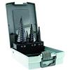 Tivoly 11448770001 FCE 430 - Set di 3 punte da trapano coniche in metallo HSS cobalto 5% rivestito TiAlN Ø 4-12/4-20/4-30 mm
