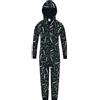 thepyjamafactory The Pyjama Factory - Tutina da gioco con motivo controller di videogame, tutina pigiama per ragazzi, per appassionati di videogiochi Verde 13-14 Anni
