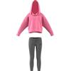 adidas G Hood FL TS Tuta, Rosa, 8 Anni Bambine e Ragazze
