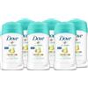 Dove, Deodorante Go Fresh Pera e Aloe Vera Stick, Antitraspirante in Stick, con 1/4 Crema Idratante, Protezione Fino a 48 Ore, con Olio Nutriente, Deodorante Uomo e Donna, 6 Pezzi da 40 ml