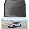 LANGBEAN TPE Tappetini Bagagliaio Superiore per Peugeot 2008 II 2020-2026 | Vasca Baule Originale, Protezione Baule con Bordo Alto, Tappeto Bagagliaio Posteriore, Antiscivolo e Impermeabili Accessori
