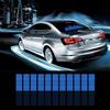 EONANT Adesivo per auto con musica attivata dal suono, equalizzatore illuminato a LED, luce a ritmo di musica con lampi (Blu, 90x25cm)