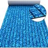 Hzkaicun Teak Sintetico Marino Camuffare Legno di Teak Tappeto in Schiuma Eva 240 x 90 cm Autoadesivo per Yacht, Pavimento Antiscivolo, per Barca, Moto, Camper, Yacht, Kayak, Piscina