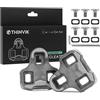Thinvik Tacchette da Bici Grip per Look Keo Pedali Scarpe da ciclismo con design antiscivolo per bici da corsa Grigio 0°