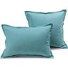 Caleffi 74967 Microfibra Modern Arredo Cuscino, Anice