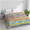 Italian Bed Linen Trapunta Invernale Imbottita Letto Matrimoniale 250x245cm DoubleFace BASIC fantasia FEZ, Made in Italy - Piumino Reversibile in morbida Microfibra 200gr/mq - Piumone Lavabile in Lavatrice