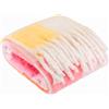 furn. Coperta Maisie - Coperta a quadri double face intrecciata con frange (Citrus Blush - 130x180cm)