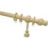 Gardinia Set con Bastone per Tende "Lugano Classic", Set Completo incl. Materiale di Fissaggio