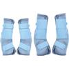 Gallopoff Stinchiere Cavallo Equitazione, Ghette Antimosche Traspiranti per Cavalli a Maglia fine, con Funzioni Protettive e di Sostegno, Protezione dai UV