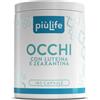 +LIFE Luteina e Zeaxantina Alto Dosaggio, Integratore Occhi PiùLife, 180 Capsule | 2 al giorno, Integratore Vista Occhi con Mirtillo, Zinco, Vitamina A E B2, Acido Ialuronico, Senza Glutine, Senza Lattosio