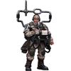 LEBOO JOYTOY Warhammer 40K 1/18 Action Figure Astra Militarum Cadian Command Squad Veterano con Master Vox