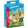 Playmobil Special Plus 9356, Ragazza con Pecora e Agnellino, dai 4 anni