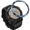 DASEB Anello antigraffio per Garmin Fenix 5 Plus 6 Pro 6X Sapphire Watch lunetta anello in metallo Smart Watch cassa in acciaio inossidabile (colore: E, dimensioni: per Fenix 6X-6X Pro)