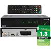 ZEHNDER HX-2300-VFD HD ricevitore satellitare - AAC-LC, PVR, HDMI, SCART, USB, coassiale - display alfanumerico, Timeshift