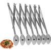 Tagliapizza Rotella A 7 Ruote Regolabili In Acciaio Inox – Per Pizza, Pasta, Pancake E Pasticceria, Con Cuscinetto A Sfera E Taglio Preciso