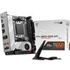 MSI Scheda madre MPG B650I Edge WiFi Gaming (AMD AM5, Mini-ITX, DDR5, PCIe 4.0, M.2, SATA 6Gb/s, USB 3.2 Gen 2, HDMI, Wi-Fi 6E, processori desktop AMD Ryzen serie 7000)