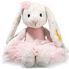 Steiff Hoppie - Coniglietto da balletto, 30 cm, colorato, peluche con orecchie da balletto, per coccolare e giocare, per ragazze e ragazzi, lavabile in lavatrice