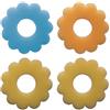 Excelsa Confezione 4 Assorbigocce in Spugna, Plastica, Multicolore