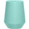 Spirella - Bicchiere Joshua Aqua in Ceramica 300 ML, Elegante e Pratico per il Bagno, Design Moderno, Ideale per Uso Quotidiano, 9x9x11,5 cm