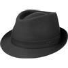 Stetson Teton Cappello Trilby 100% Cotone Protezione UV 40+ Made in Italy Unisex Estate Inverno