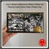Banpresto JoJo's Bizarre Adventure Darby's Poker Set Carte da Gioco Gioco Chips Ichiban...