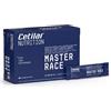 CETILAR Master Race, Integratore con Lipocet® (800 mg) e collagene (375 mg), per sportivi sopra i 50 anni, Previene e attenua i fastidi articolari, 20 stick liquidi da 10 ml, Gusto Arancia, Cetilar Nutrition