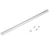 Eujgoov Lastra Scorrevole in Lega di Alluminio Binario a T Binario a T da 800 mm con Viti in Acciaio Inossidabile Seghe a Nastro per Router Trapano a Colonna Tabelle Costruite per Negoz(0.4m T slot)