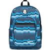 Invicta Zaino Scuola Jelek Fantasy Blu - Doppio Scomparto Super Capiente Con Tasca Porta PC o Tablet, Porta Borraccia e Organizer - Per Medie, Superiori e Viaggio, Ragazzo