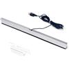 leruiyezs Barra Sensore Per Wii Cablata A Infrarossi Con Rilevamento Preciso Dei Movimenti E Supporto Incluso, compatibile con Nintendo Wii Wii Mini E U Per Motion Sensor Game Console Senza Batteria