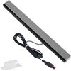 JiaHeHe Barra sensoriale per Wii, cavo sensore a infrarossi per Wii U, compatibile con Nintendo Wii e Wii U, con connettore USB 2M e supporto, plug and play