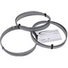 SMI Swiss Made Industries GmbH SMI Set di 3 lame per sega a nastro in metallo, bimetalliche M42, dimensioni 1640 X 13 X 0,65 mm 10/14 dpp adatte ad es. Güde MBS 115