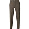 SELECTED HOMME SELETED HOMME SLHSLIM-Reed Wool TRS Noos, Brownie/Detail:Structure, W56