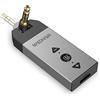 MAEDHAWK Ricevitore Bluetooth 5.2 per Auto con Jack Aux da 3,5 mm Ruotabile Kit audio wireless A2DP per Auto, Altoparlanti per Streaming di Musica Stereo per la casa, Chiamate in Vivavoce