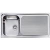C.M. Lavello Cucina 1 Vasca con Gocciolatoio DX Inox 101x 50 cm - 011045.S1.01.2016