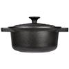 RISOLI' | LE PIGNATTE, Casseruola Antiaderente per Induzione e Gas Ø28cm, Slow Cooking, Coperchio e Manici in Fusione, Alluminio Fuso Riciclato, Made in Italy