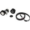 GATES Kit Cinghie Poly-V K016PK1613 Gomma Compatibilità con AUDI A4 Avant 8ED, B7 A4 Sedan 8EC, B7 A4 Sedan 8E2, B6 A4 Avant 8E5, B6, VW CRAFTER 30-50 Furgonato 2E