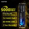 KOOTION NVMe M2 SSD 1TB 512GB Disco rigido interno a stato solido M.2 PCIe 4.0x4 2280 Disco SSD per PS5 Laptop PC X16 -