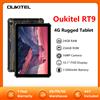 Oukitel RT9 4G Rugged Tablet CPU T606 10.1 "Display HD 120Hz 24GB RAM 256GB Tablet impermeabile 11000mAh Android 14.0 Tablet PC - nero